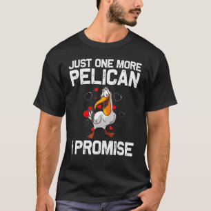 Camiseta Legal Pelicano para Homens Zoo Pelanes Zoooke Bird