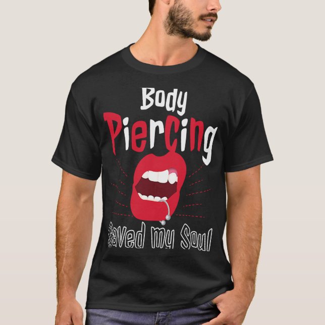 Camiseta Legal Piercing Corporal Salvou Meus Artistas Da Ta (Frente)