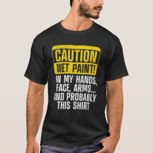 Camiseta Legal Pintura Para Homens Pintor Profissional