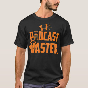 Camiseta Legal Podcast Master Funny Microphone Bost Gift
