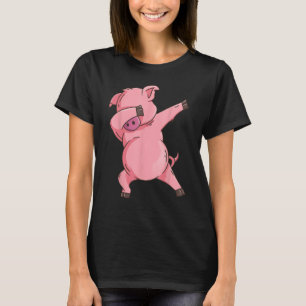Camiseta Legal Porco Engraçado salto De Porca Dançando Hog