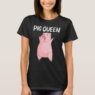 Camiseta Legal Porco Para Mulheres Mãe Porquinho Fazenda Po