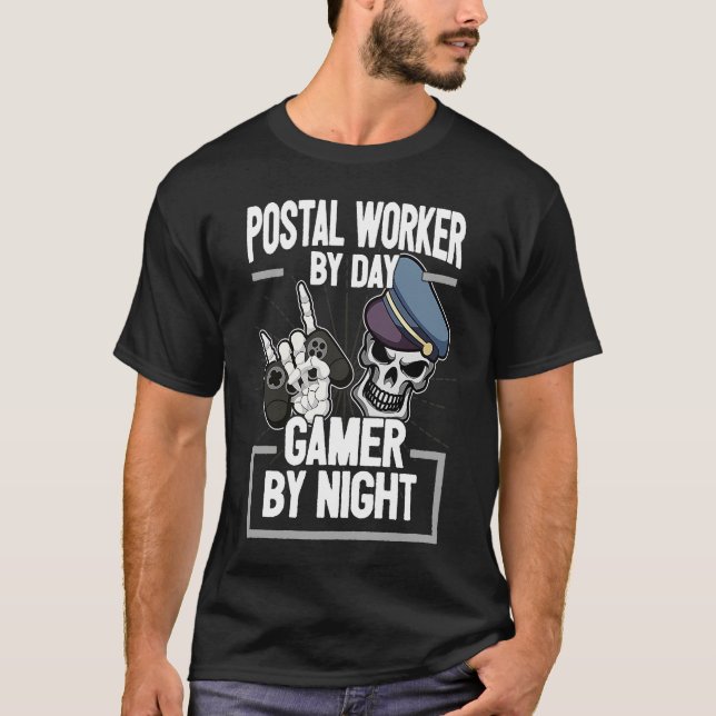 Camiseta Legal Postman Dizendo Postman I Gaming Console Zoc (Frente)