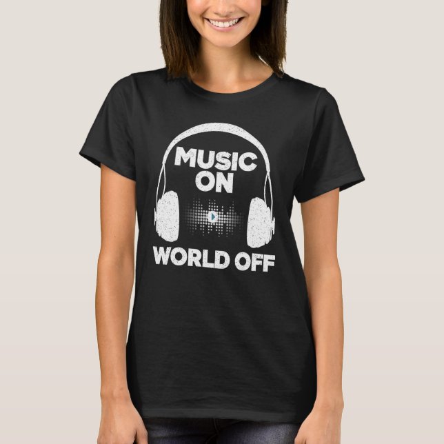 Camiseta Legal Produtora De Música Para Mulheres Artista De (Frente)