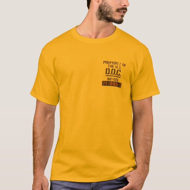 Camiseta Legal propriedade da design de t-shirt do doc da p (Frente)