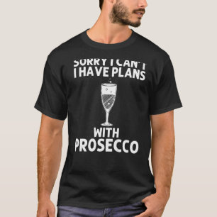 Camiseta Legal Prosecco Para Homens Bebidas De Vinho