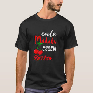 Camiseta Legal raparigas Comidas Cerejas Fruta doce Fruta d