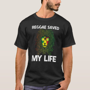 Camiseta Legal Reggé Para Homens Mulheres Genê Musical Jama