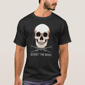 Camiseta Legal Respeito À Banda Clarinet Da Marcha De Leitu