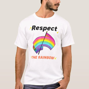 Camiseta Legal Respeito Do Orgulho Arco Roupa Gay Lgbt Da