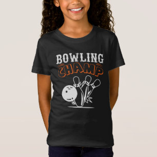 Camiseta Legal Retro Boliche Champ Sport Girls'