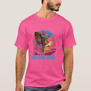 Camiseta Legal Retro Sunset Sunglass Dog