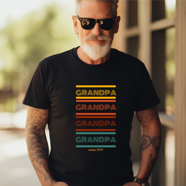 Camiseta legal Retro Vovô (Criador carregado)