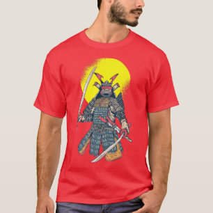 Camiseta Legal Samurai Japão Guerreiro de Espadas