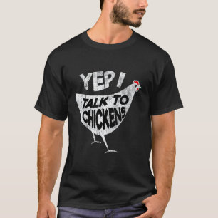 Camiseta Legal Sarcástico Sim Falo Com Galinhas Gráfico Eng
