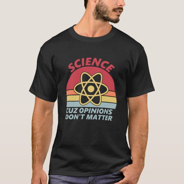 Camiseta Legal Science Nerd Engraçado Vintage (Frente)