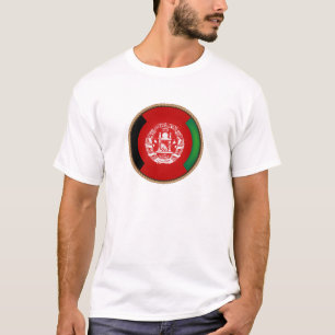 Camiseta Legal selo de bandeira do Afeganistão