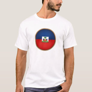 Camiseta Legal selo de bandeira do Haiti