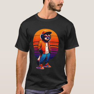 Camiseta Legal Siamang Estilo Urbano Moderno Arte Retroativ