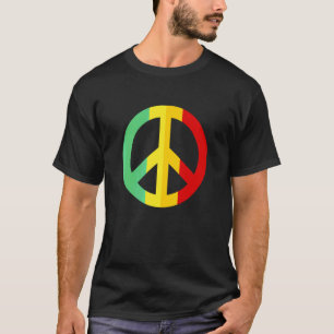 Camiseta Legal Sinal de Paz Hippie de Liberdade