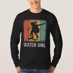 Camiseta Legal Skater Art Women Girls Skateboard Skateboa