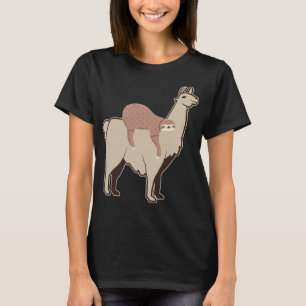 Camiseta Legal Sloth Riding Llama Hilarious Funny Llama e