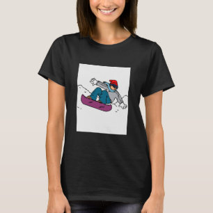 Camiseta Legal Snowboarder presente de snowboard Amor d