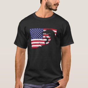 Camiseta Legal Surfe Para Homens 4 De Julho Fl Americano