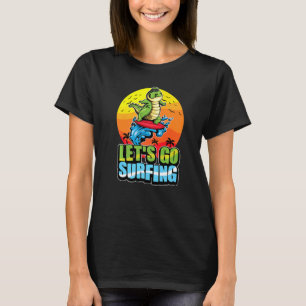 Camiseta Legal Surfer Crocodilo Surfing Summer Ocean & Wave