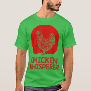 Camiseta Legal Sussurro De Frango Para Homens Mulheres Chic