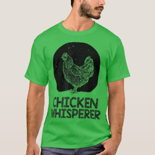 Camiseta Legal Sussurro De Frango Para Homens Mulheres Chic