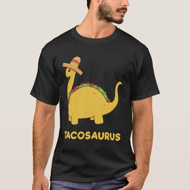 Camiseta Legal Tacossauro Taco Dinossauro Presente Tee (Frente)