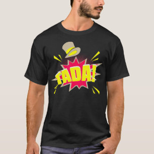 Camiseta Legal Tada Magic Trick Style Presente de mágicos 