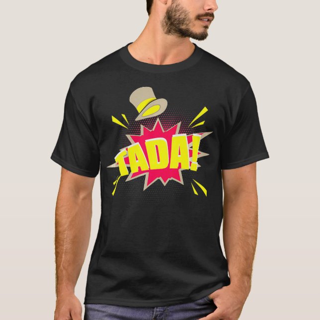 Camiseta Legal Tada Magic Trick Style Presente de mágicos P (Frente)
