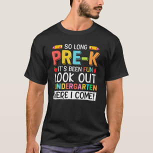 Camiseta Legal Tão Longo Pré-Jardim K Aqui Eu Vim Gradu