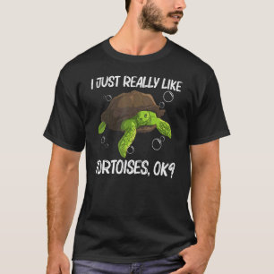 Camiseta Legal Tartaruga Para Homens Mulheres Réptil Aquáti