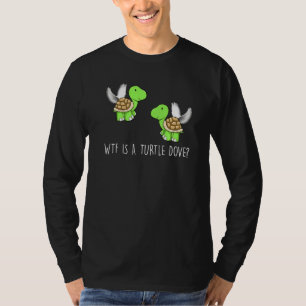 Camiseta Legal tartaruga-tartaruga-pomba para mulheres Aman