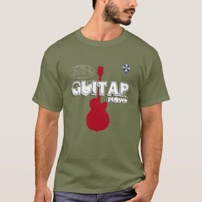Camiseta legal tee para guitarrista (Frente)