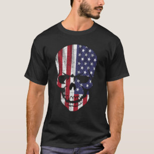 Camiseta Legal tendência desapontada pelo crânio americano
