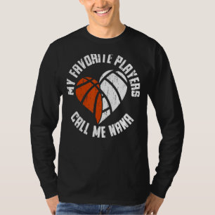 Camiseta Legal Teto De Voleibol Meus Jogadores Favoritos Me