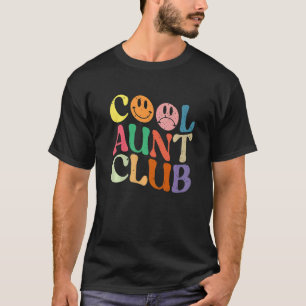Camiseta Legal Tia Clube Engraçado Sorria Colorida Legal Ti