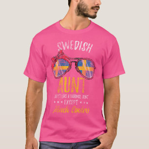 Camiseta Legal tia sueca Sunvidles Família sueca