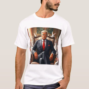 Camiseta Legal TRUMP do Coelho MAGA cercada por BUNNYS engr