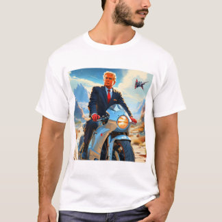 Camiseta legal Trump Motorcycle Alienígena Planet Spaceship
