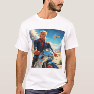 Camiseta legal Trump Motorcycle Alienígena Planet Spaceship