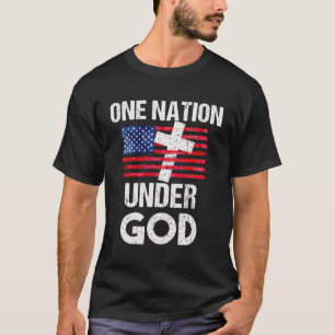 Camiseta Legal Uma Nação Sob Deus, Engraçada Bandeira Ameri