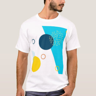 Camiseta Legal, única, moderna, urbana, ilustração Memphis