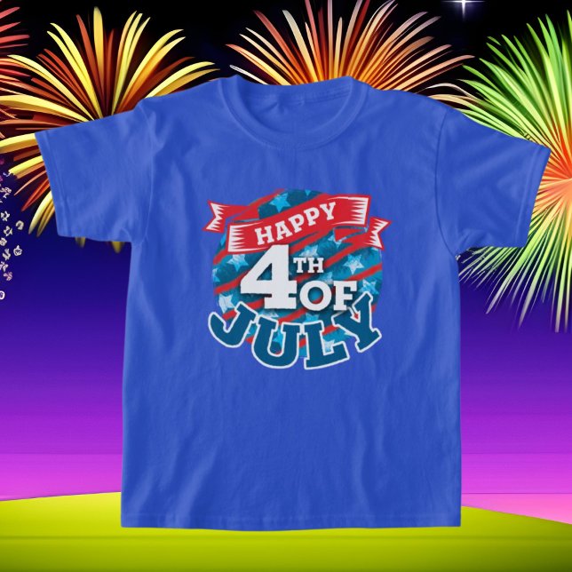 Camiseta legal unisex Happy, 4 de julho (Criador carregado)