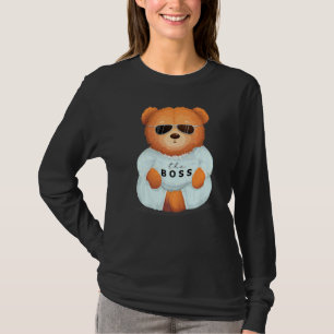 Camiseta Legal Urso De Teddy Com Óculos De Sol Ursinho O Bo