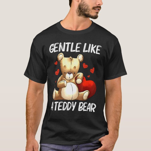 Camiseta Legal Urso De Teddy Para Homens Jogam Brinquedo En (Frente)